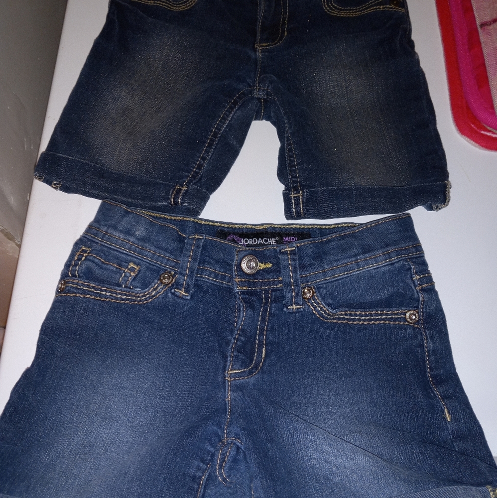 ❤️ 2 For $7! Set of jean shorts